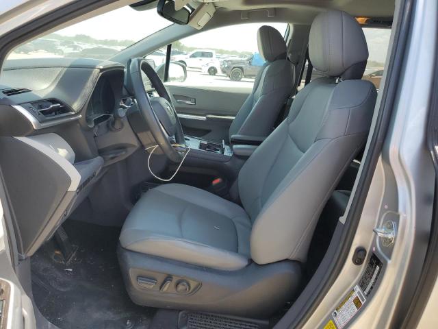 5TDYRKEC4NS126745 - 2022 TOYOTA SIENNA XLE SILVER photo 7