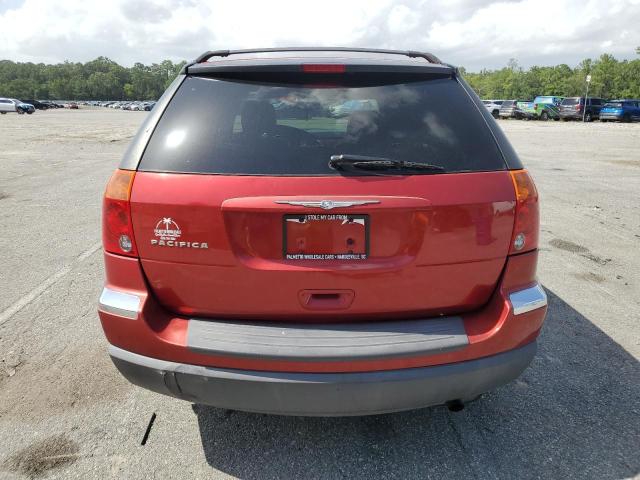 2C8GF68434R580135 - 2004 CHRYSLER PACIFICA RED photo 6