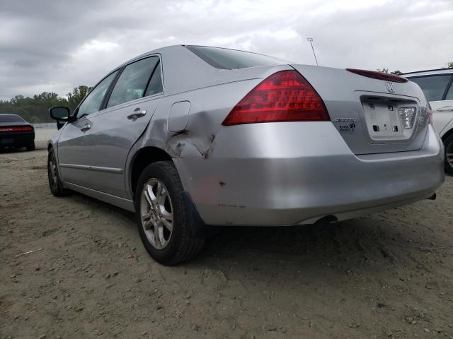 JHMCM56347C019562 - 2007 HONDA ACCORD SE SILVER photo 2