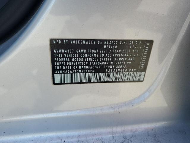 3VW4A7AJ3DM256826 - 2013 VOLKSWAGEN JETTA GLI Сріблястий фото 13