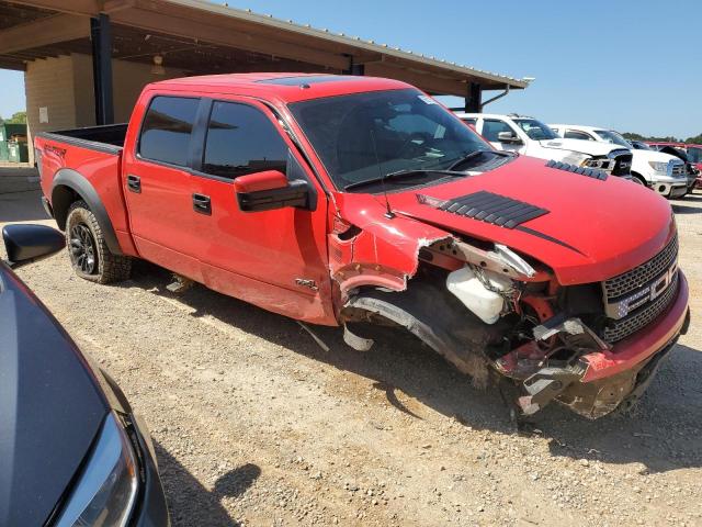 1FTFW1R62DFB41645 - 2013 FORD F150 SVT RAPTOR RED photo 4