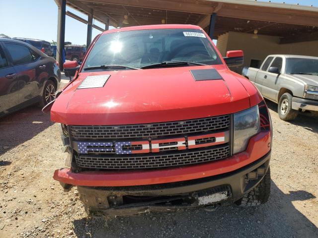 1FTFW1R62DFB41645 - 2013 FORD F150 SVT RAPTOR RED photo 5