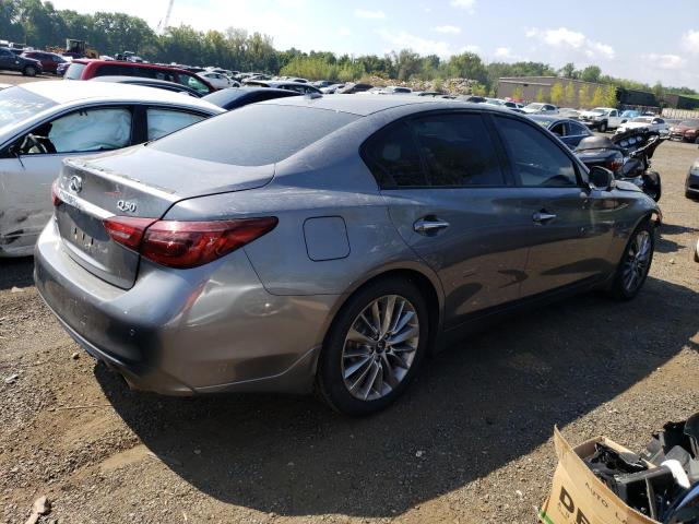 JN1EV7AR2LM250708 - 2020 INFINITI Q50 PURE SILVER photo 3