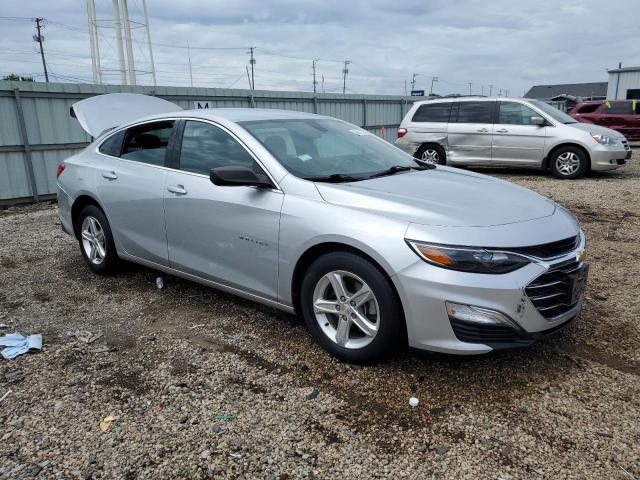 1G1ZB5ST2KF196358 - 2019 CHEVROLET MALIBU LS Արծաթագույն լուսանկար 4