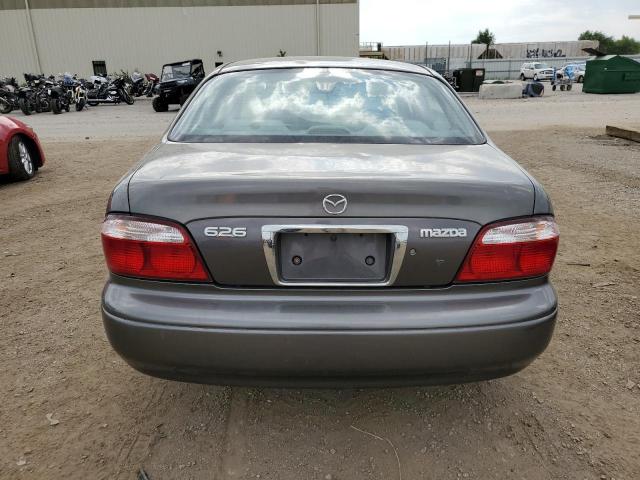 1YVGF22C025267722 - 2002 MAZDA 626 LX SILVER photo 6