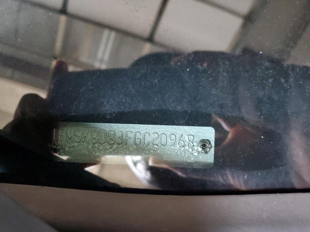 1FM5K8D83FGC20968 - 2015 FORD EXPLORER XLT Մոխրագույն լուսանկար 13