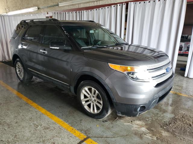 1FM5K8D83FGC20968 - 2015 FORD EXPLORER XLT Մոխրագույն լուսանկար 4