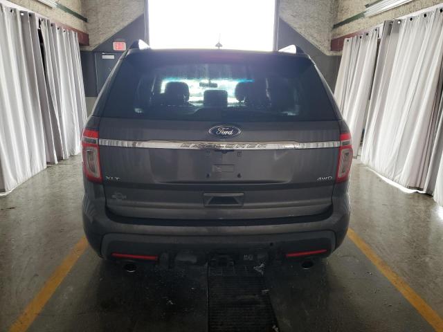1FM5K8D83FGC20968 - 2015 FORD EXPLORER XLT Մոխրագույն լուսանկար 6