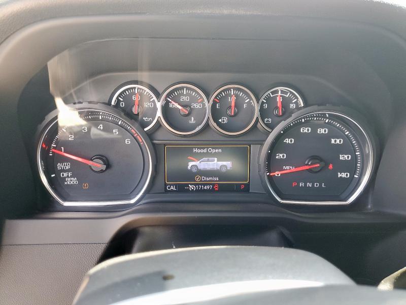 3GCPWCED5NG134046 - 2022 CHEVROLET SILVERADO C1500 LT WHITE photo 9