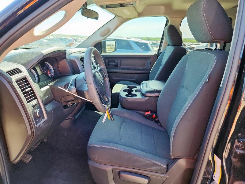 1C6RR6FG2NS170125 - 2022 RAM 1500 CLASS TRADESMAN Czarny zdjęcie 7