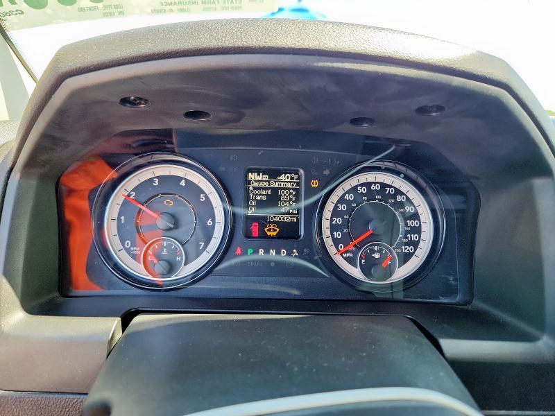 1C6RR6FG2NS170125 - 2022 RAM 1500 CLASS TRADESMAN Czarny zdjęcie 9