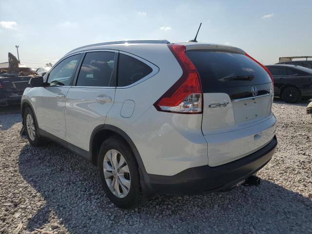 5J6RM4H74EL015377 - 2014 HONDA CR-V EXL WHITE photo 2