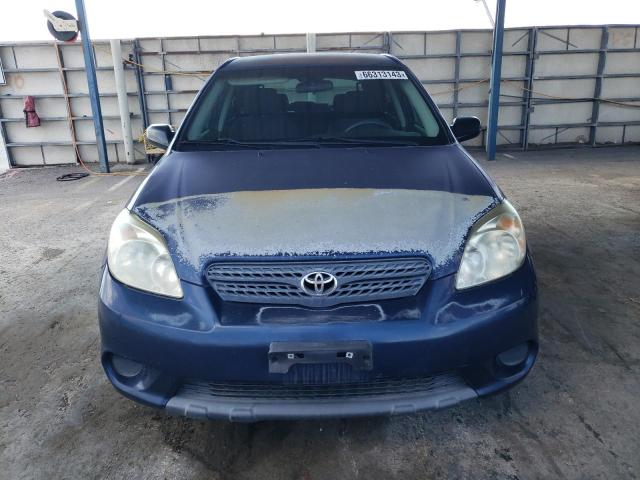 2T1KR32E78C696107 - 2008 TOYOTA COROLLA MA XR BLUE photo 5