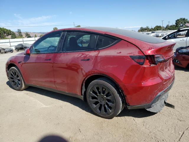 7SAYGDEE6RF982693 - 2024 TESLA MODEL Y RED photo 2