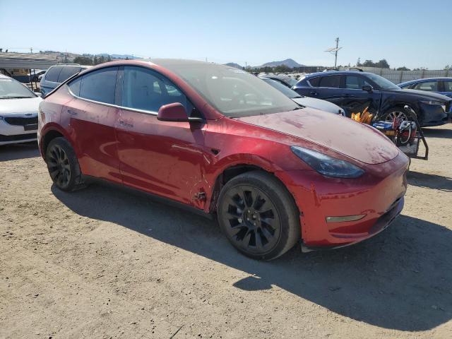 7SAYGDEE6RF982693 - 2024 TESLA MODEL Y RED photo 4