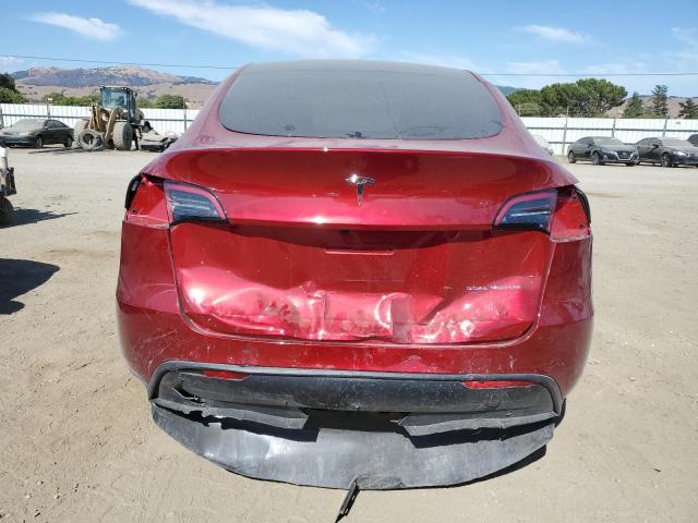 7SAYGDEE6RF982693 - 2024 TESLA MODEL Y RED photo 6