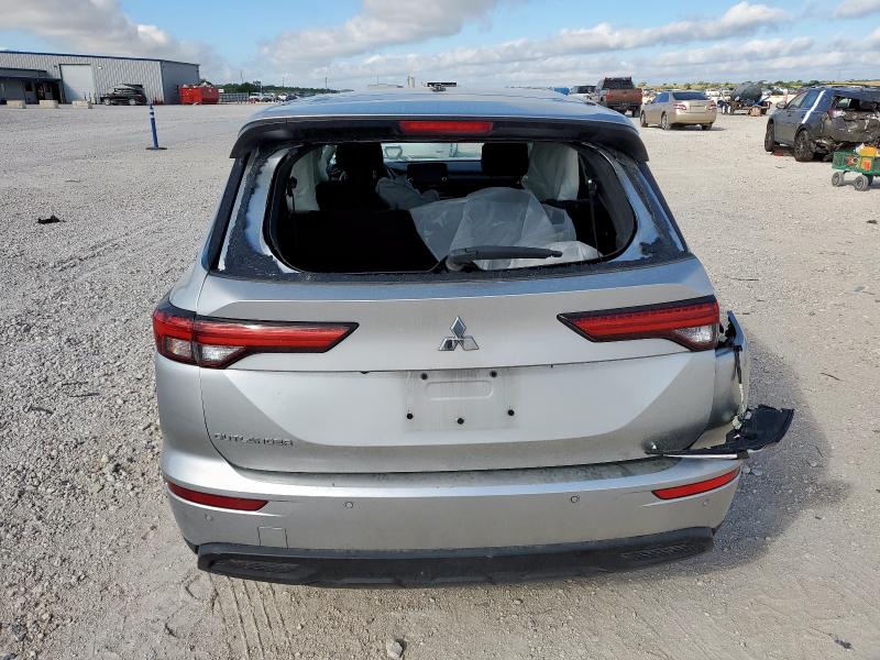 JA4J3TA89NZ025901 - 2022 MITSUBISHI OUTLANDER ES ვერცხლისფერი ფოტო 6