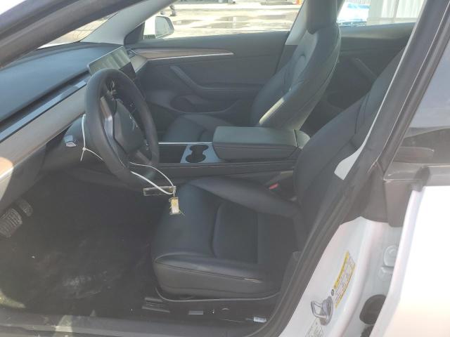 5YJ3E1EA2NF370512 - 2022 TESLA MODEL 3 WHITE photo 7
