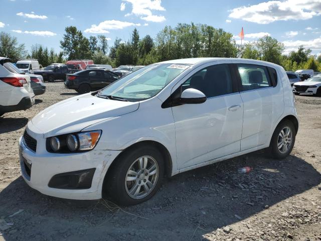 1G1JC6SB8D4169218 - 2013 CHEVROLET SONIC LT WHITE photo 1