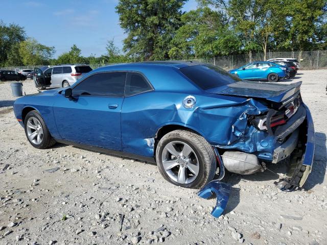 2C3CDZAG9NH156451 - 2022 DODGE CHALLENGER SXT BLUE photo 2