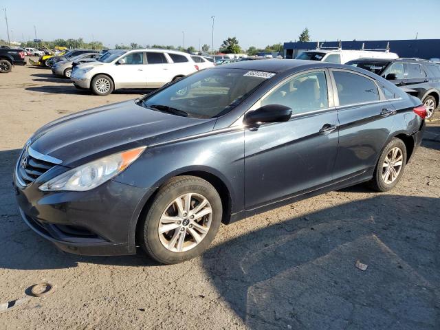 5NPEB4AC2BH186372 - 2011 HYUNDAI SONATA GLS BLUE photo 1