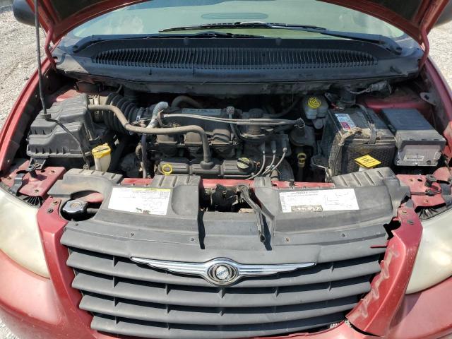 1A4GP45R26B594638 - 2006 CHRYSLER TOWN & COU წითელი ფოტო 12