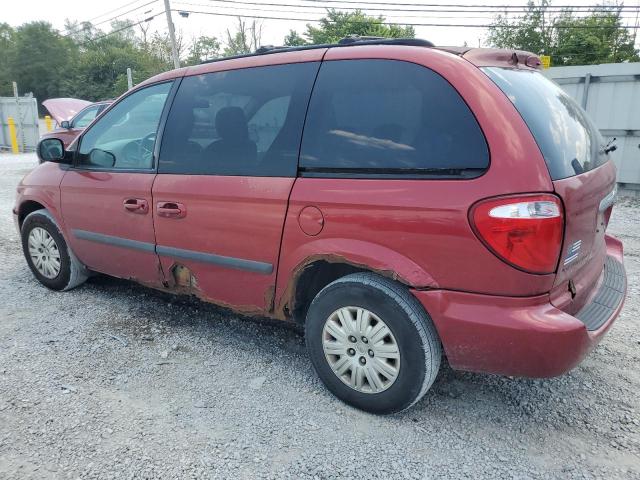 1A4GP45R26B594638 - 2006 CHRYSLER TOWN & COU წითელი ფოტო 2