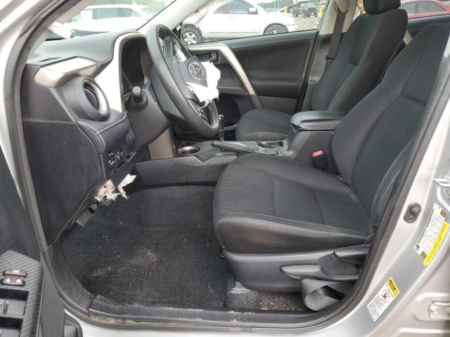 2T3WFREV7DW043981 - 2013 TOYOTA RAV4 XLE 银色 照片 7