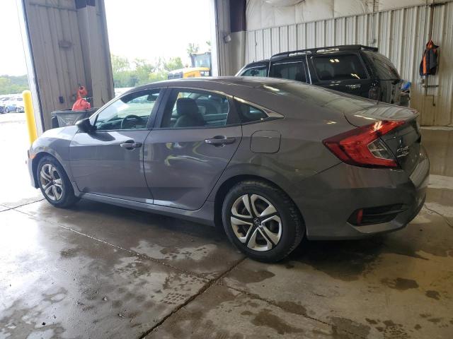19XFC2F52JE038239 - 2018 HONDA CIVIC LX GRAY photo 2