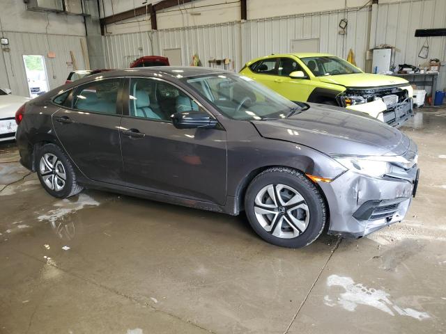 19XFC2F52JE038239 - 2018 HONDA CIVIC LX GRAY photo 4