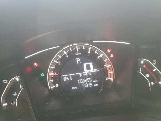 19XFC2F52JE038239 - 2018 HONDA CIVIC LX GRAY photo 9