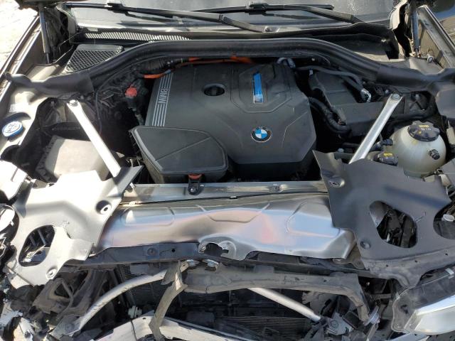 5UXTS1C07L9D33676 - 2020 BMW X3 XDRIVE30E GREEN photo 12