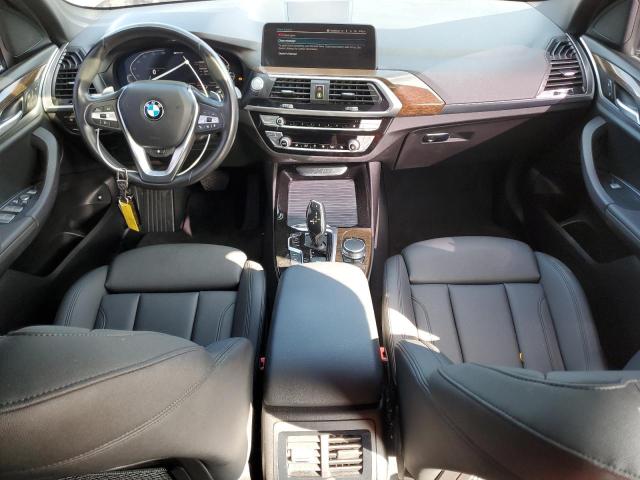 5UXTS1C07L9D33676 - 2020 BMW X3 XDRIVE30E GREEN photo 8