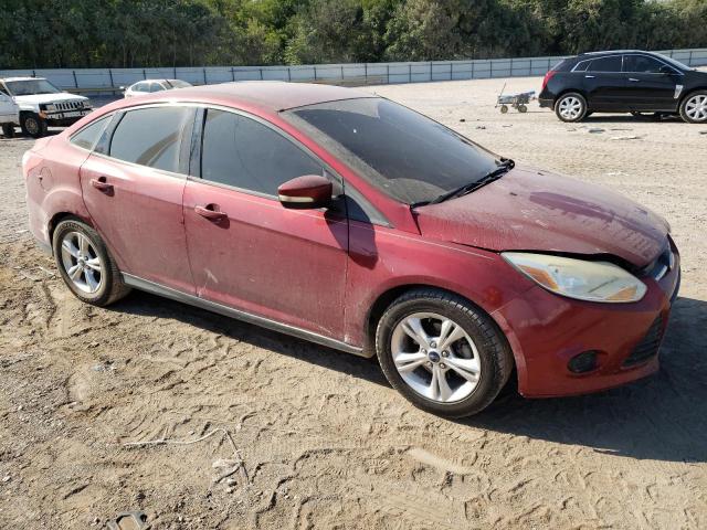 1FADP3F26EL266576 - 2014 FORD FOCUS SE BURGUNDY photo 4