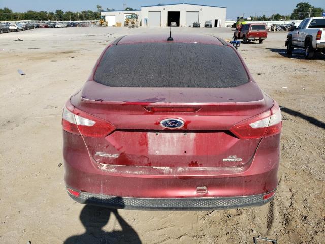 1FADP3F26EL266576 - 2014 FORD FOCUS SE BURGUNDY photo 6