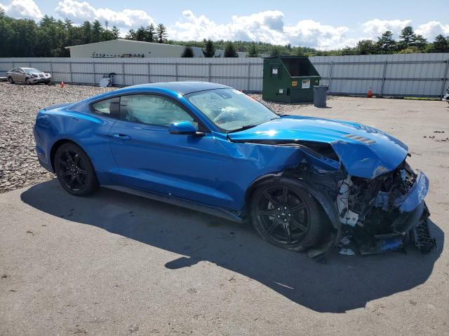 1FA6P8TH8L5100205 - 2020 FORD MUSTANG BLUE photo 4