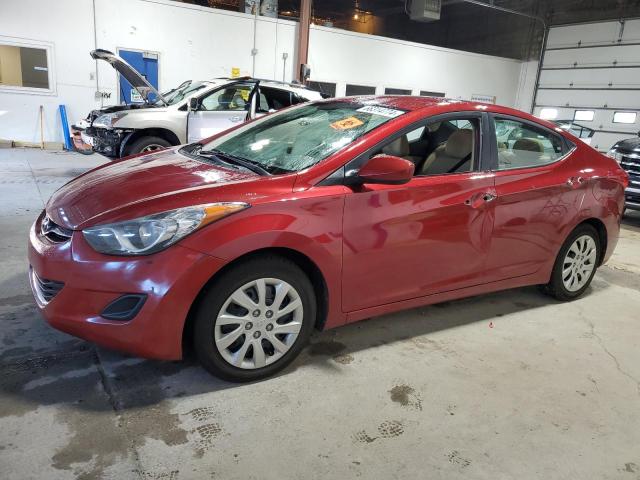 5NPDH4AE6DH174224 - 2013 HYUNDAI ELANTRA GLS RED photo 1