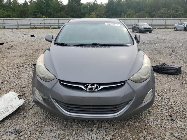 5NPDH4AE4DH314383 - 2013 HYUNDAI ELANTRA GLS GRAY photo 5