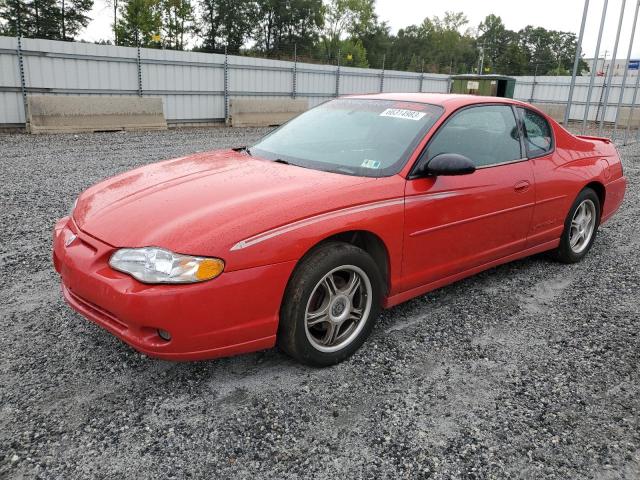 2G1WX15K529206213 - 2002 CHEVROLET MONTE CARL SS RED photo 1