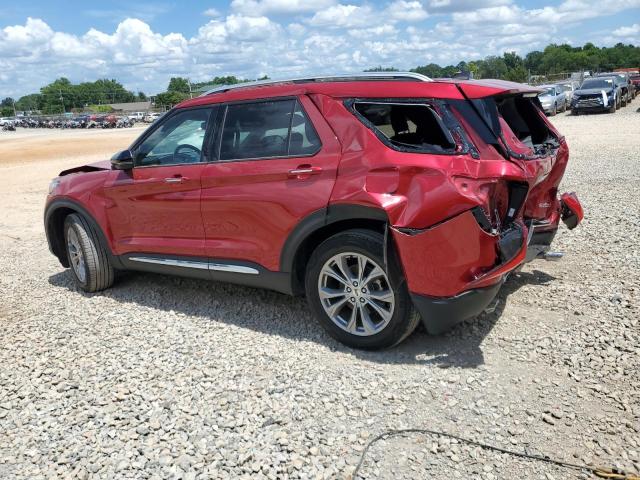 1FMSK7FH9NGA66839 - 2022 FORD EXPLORER LIMITED RED photo 2