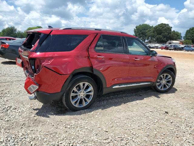 1FMSK7FH9NGA66839 - 2022 FORD EXPLORER LIMITED RED photo 3