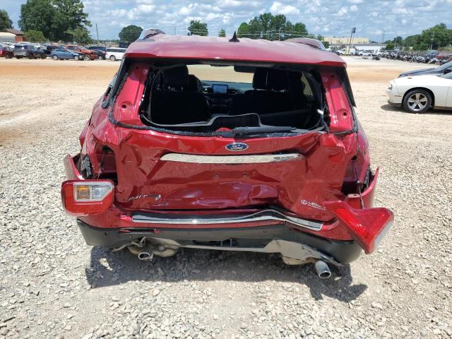 1FMSK7FH9NGA66839 - 2022 FORD EXPLORER LIMITED RED photo 6
