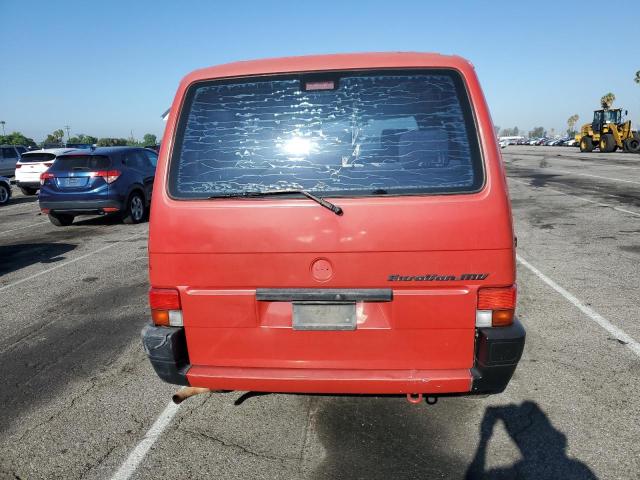 WV2MD0705PH011908 - 1993 VOLKSWAGEN EUROVAN MV RED photo 6