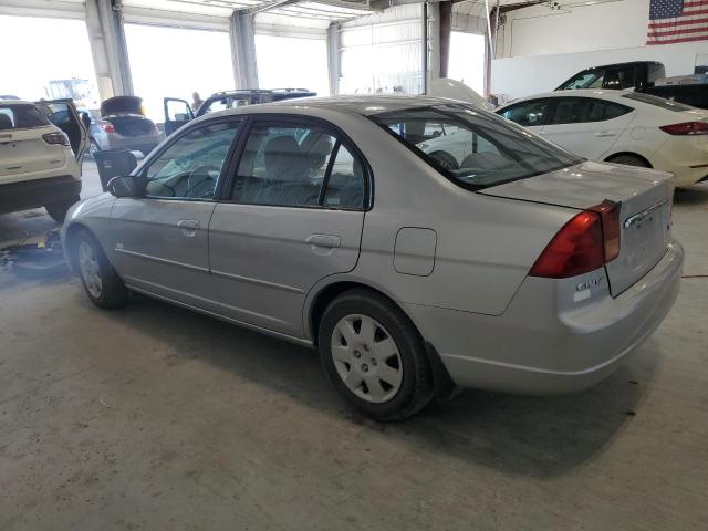 1HGES25742L071013 - 2002 HONDA CIVIC EX SILVER photo 2
