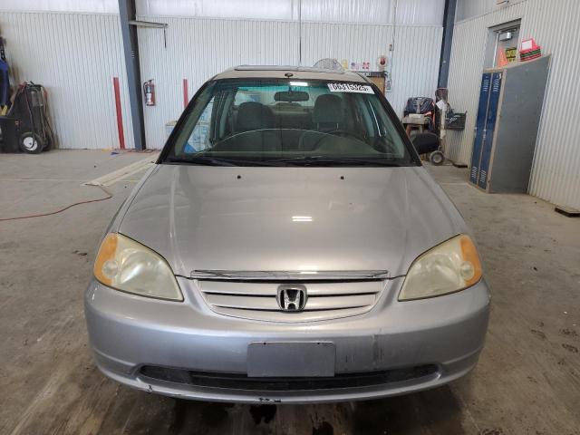 1HGES25742L071013 - 2002 HONDA CIVIC EX SILVER photo 5