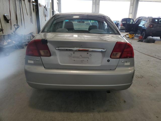 1HGES25742L071013 - 2002 HONDA CIVIC EX SILVER photo 6