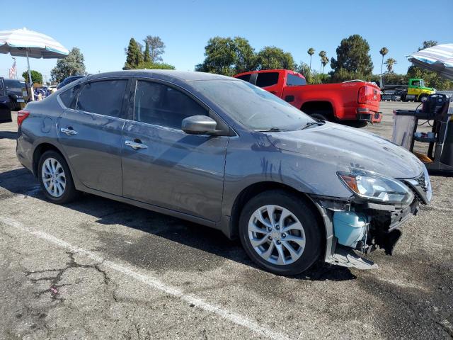 3N1AB7AP6JL658156 - 2018 NISSAN SENTRA S GRAY photo 4