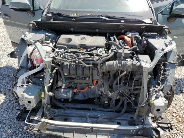 4T3R6RFV0MU031568 - 2021 TOYOTA RAV4 XLE BLUE photo 12