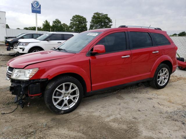 3C4PDCDG7CT361681 - 2012 DODGE JOURNEY CREW RED photo 1