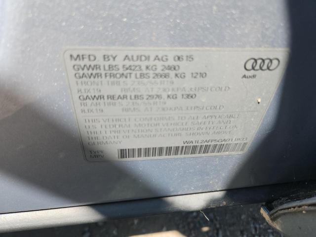 WA1L2AFP5GA011933 - 2016 AUDI Q5 PREMIUM PLUS 银色 照片 13